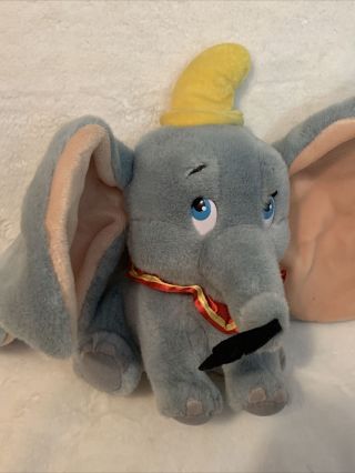 Vintage Walt Disney World Dumbo Plush 12 