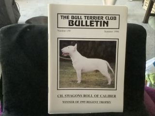 English Bull Terrier Club Bulletin Summer1996 Rare