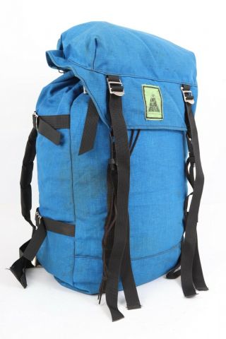 Vintage 70s Lowe Alpine Systems Nylon Backpack Bag Usa