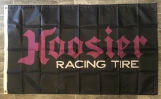 Hoosier Racing Tire Logo 3x5 Garage Wall Banner Flag Nhra