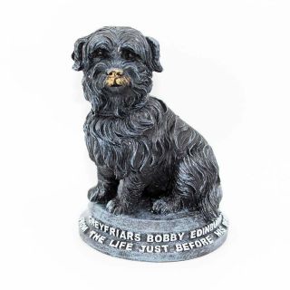 Greyfriars Bobby Model 11cm Scottish Edinburgh Skye Terrier Dog Figurine Wz0595