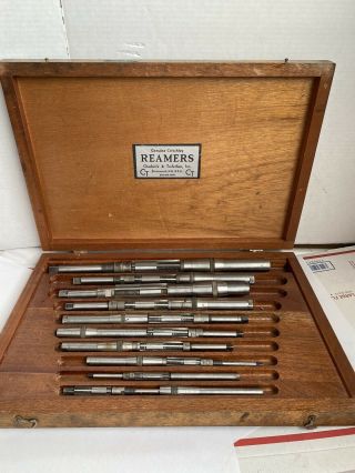 Vintage Critchley Chadwick & Trefethen Reamer Set Machinist Tools