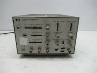 Hp Hewlett Packard 8012b Pulse Generator Vintage Laboratory Unit