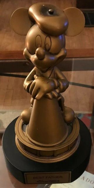 “great Fathers Day Gift” Mickey Mouse Director Statue Resin Figurine Bronze