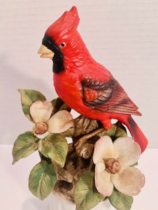 ANDREA by SADEK Japan Ceramic Cardinal Bird Figurine 2
