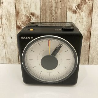 Vintage Sony Icf - A10 Radio Alarm Clock Plays Vivaldi Japanese Rare See Details