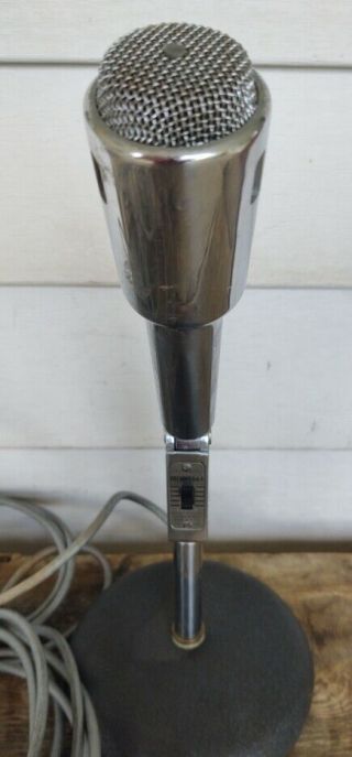 Electro - Voice Model 664 Vintage Cardioid Dynamic Microphone,  36 Ft Cable & Stand