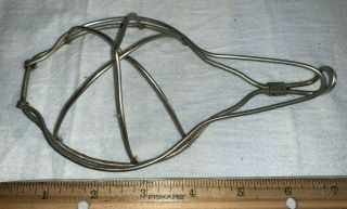 Antique Wire Ether Mask Administrator 2 Anesthesia Medicine Surgery Doctor Tool