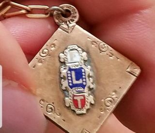 Independent Order Of Odd Fellows Pocket Watch Fob