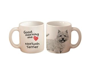 Norwich Terrier Good Morning And Love Dog Ceramic Mug Graphics Us