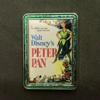 Disney Store Trading Pin Peter Pan Movie Poster Mystery Series Limited Release