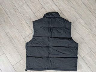 1990s vintage POLO SPORT ralph lauren GOOSE DOWN vest XL black PUFFER 3