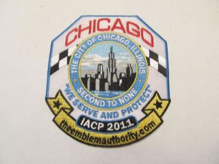 Illinois Chicago Police Iacp 2011 Convention Patch