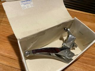 Vintage Campagnolo C - Record Braze - On Front Derailleur In The Box