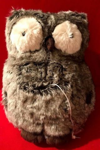 Pottery Barn Teen Owl Rockin Plush Speaker Animal Stuffed Animal Iphone Phone
