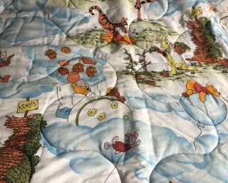 Vintage Winnie - the - Pooh Twin Comforter/Bed Skirt and Twin Sheet Set 2