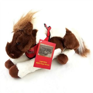 Rare Wells Fargo Legendary Pony Trixie 2005 Plush Stuffed Horse Animal Toy 14 "