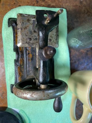 Antique German Muller No 12 Toy Sewing Machine 3