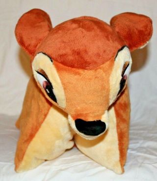 Disney Parks Bambi Deer Pillow Pet Plush 20 " - Perfect