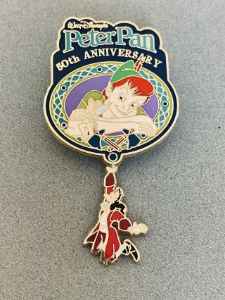 Disney Pin Trading WDW LIMITED EDITION Peter Pan 50th Anniversary 2003 Pin 18945 2