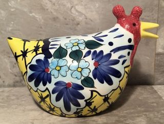 Hand Painted Ceramic Rooster by CBK,  LTD 2