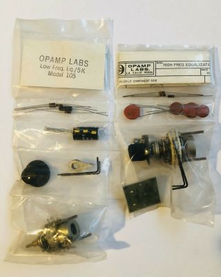 Nos Vintage Opamp Labs 105 Lf/106 Hf Inductor Eq Kit For Diy Pultec Quad Eight