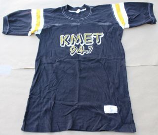 Rare Vintage 1980 Bruce Springsteen & E - Street Band Kmet 94.  7 Baseball T - Shirt
