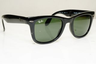 Authentic Ray - Ban Mens Womens Vintage Sunglasses Black Rb 4105 601 31184