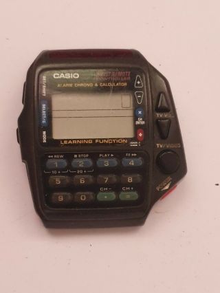 Vintage Casio 1174 Wrist Remote Controller Calculator Cmd - 40 Watch Japan Rare