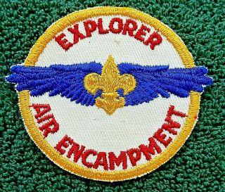 Boy Scouts Air Explorers " Air Encampment " Patch,