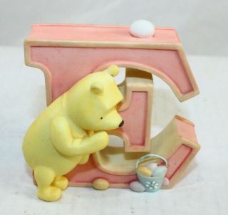 Disney Classic Pooh Letter E By Michel & Co Wall Decor Egg Hunt Wall Hanging