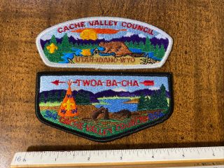Merged Bsa/oa Cache Valley Council/twoa - Ba - Cha Lodge 514 Set.  Set