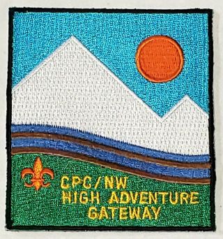 Cascade Pacific Council (or) Northwest High Adventure Gateway Pocket Patch Bsa