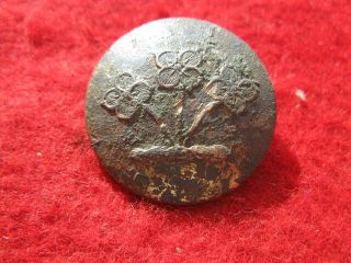 Detecting Finds Large 25mm Gold Gilded Livery Button Quatrafoils