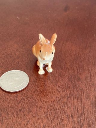 Vintage Hagen Renaker Cottontail Bunny Rabbit Miniature Retired