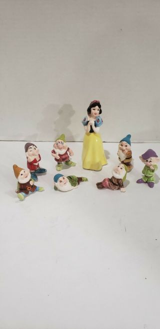 Walt Disney Products Snow White & Seven 7 Dwarfs