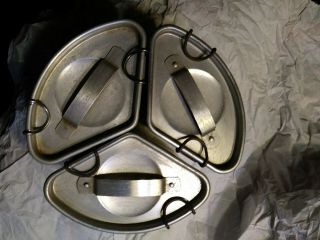 Vintage Chambers Stove Trio Pans For Thermowell Wear - Ever Aluminum