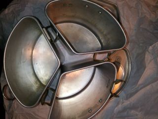 Vintage Chambers Stove Trio Pans for Thermowell Wear - Ever Aluminum 3