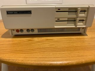 Vintage Tandy 1000 Sx Computer With 640k Memory