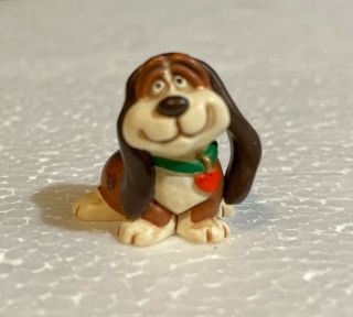 Vintage 1985 Hallmark Cards Plastic Bassett Hound Dog Figurine