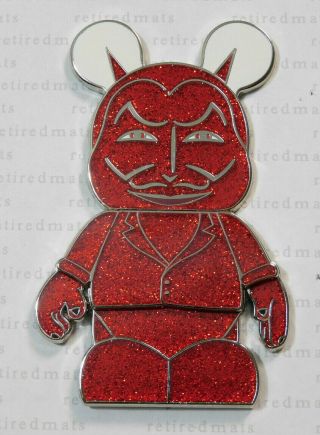 Authentic Disney Vinylmation Urban 6 Red Devil Chaser Satan Mickey Jumbo Pin Le