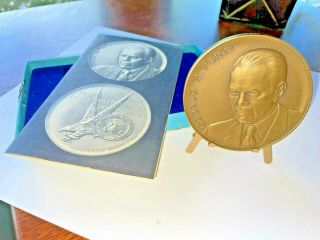 Bronze Gerald R.  Ford Inaugural Medal,  1974,  Medallic Art Co.