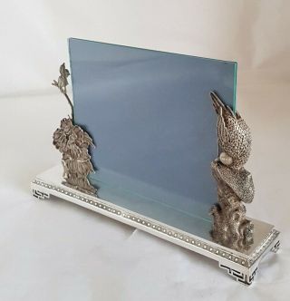 Antique Chinese Oriental Export silver Photograph frame.  Circa 1890 ' s 2