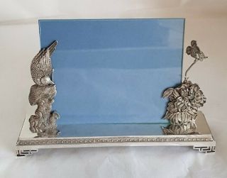 Antique Chinese Oriental Export silver Photograph frame.  Circa 1890 ' s 4