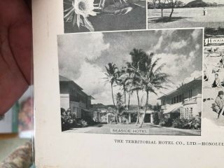 2/2 1930s Royal Hawaiian Hotel Luncheon Menu Waikiki Surfers Matson Hawaii 2