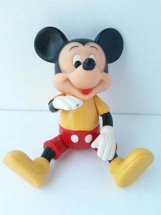 Vintage Walt Disney Productions Mickey Mouse (made In Hong Kong) 1970s