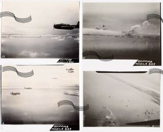 Wwii Us Navy Tbf Avenger Ship Strike Ijn Ca Nachi Nov 1944 4 Photos 1