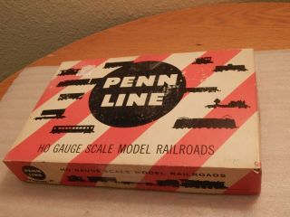 Vintage Penn Line K - 4 Pacific 4 - 6 - 2 Ho Diecast Steam Locomotive & Tender Kit