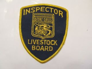 Arizona State Livestock Board Inspector Patch Old Cheese Cloth