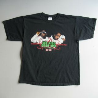 Vtg 2005 Lil Bow Wow Omarion Jam Tour Concert Rap T Shirt Xl